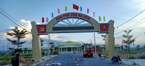 Thi công cổng chào tại Quảng Nam