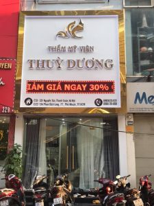 Làm bảng hiệu spa tại quận 10