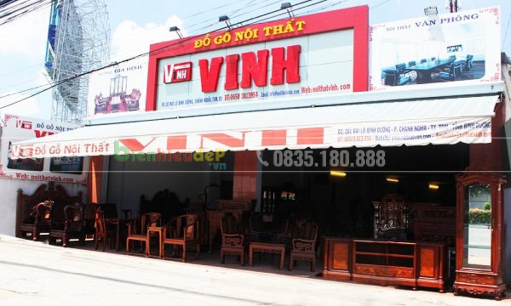 Thiết kế biển quảng cáo cửa hàng nội thất