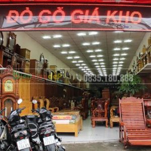 Mẫu biển quảng cáo đồ gỗ nội thất