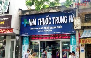 biển quảng cáo hiệu thuốc