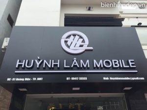 Biển hiệu tấm ốp nhôm ALu