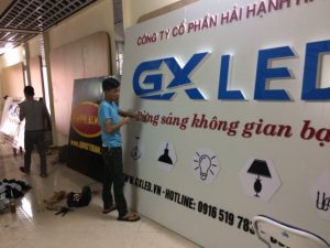 Thi công biển hiệu tại An Phú