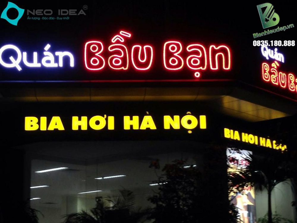 biển hiệu đẹp cho nhà hàng