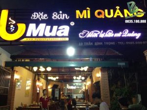 mẫu biển quảng cáo quán ăn