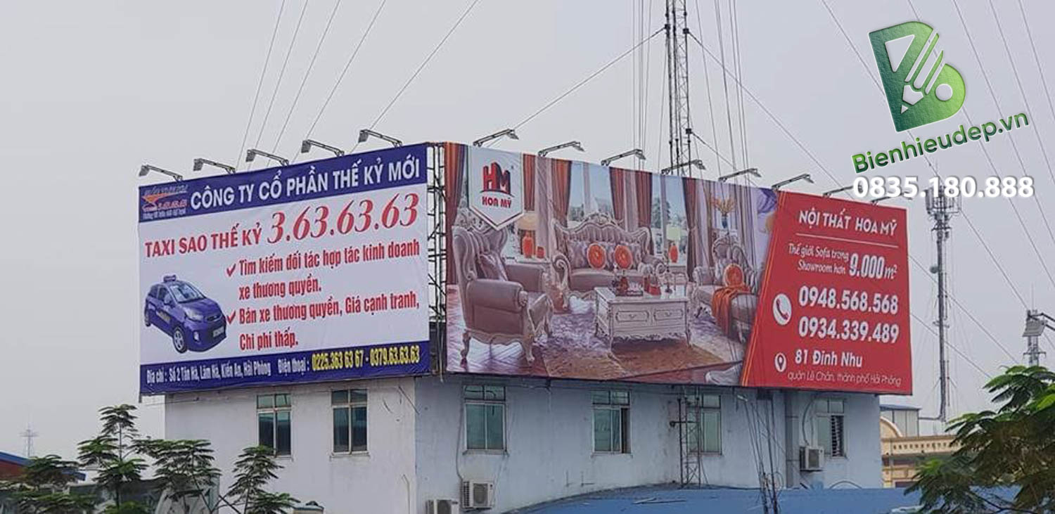 thi công biển quảng cáo