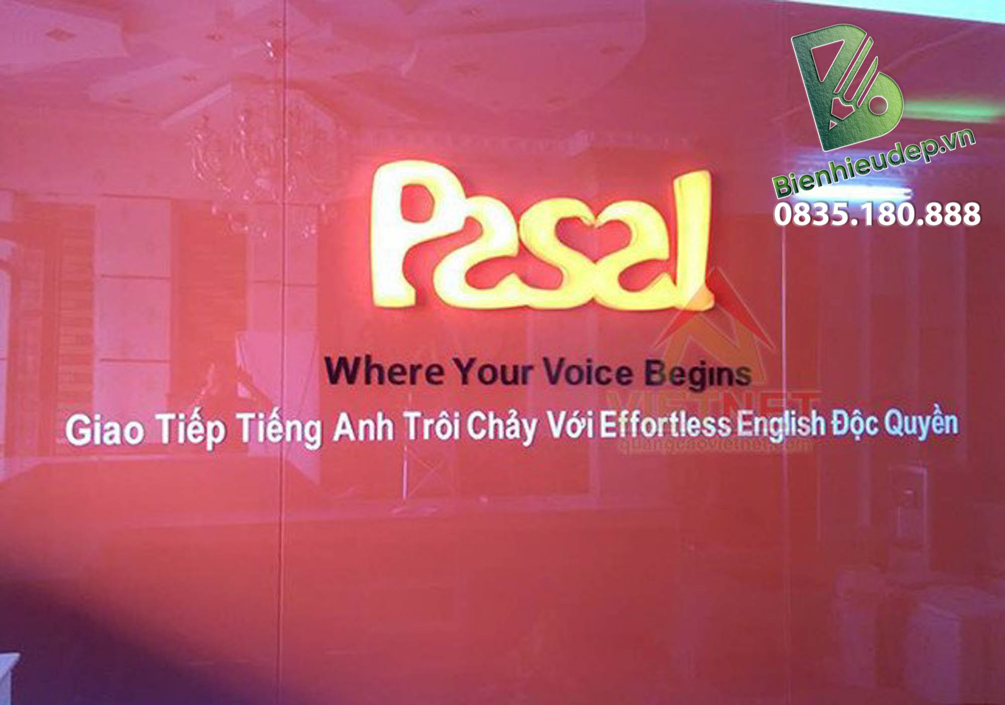 Bảng hiệu công ty tại Ô Môn