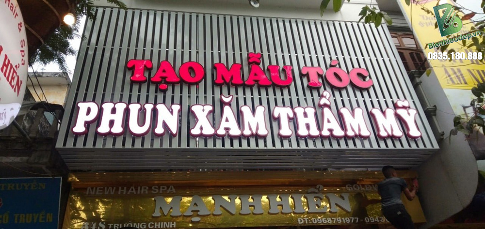 Làm biển quảng cáo tại Nam Định trọn gói - Biển Hiệu Đẹp