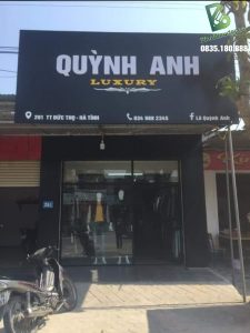 Làm biển quảng cáo salon tóc Huế