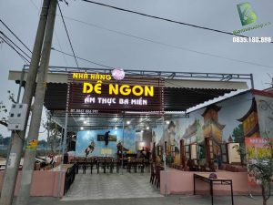 mẫu biển quảng cáo đẹp cho nhà hàng