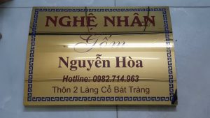 làm biển hiệu tại Tây Mỗ