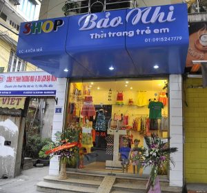 Thi công biển hiệu tại Bình Trưng Đông