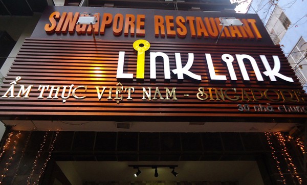 biển hiệu đẹp cho nhà hàng