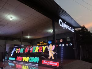 Thi công biển quảng cáo tại Long Thành Mỹ: biển đèn Led