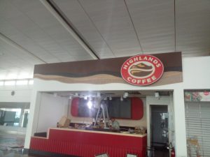 biển hiệu quán cafe