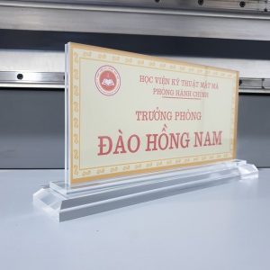 làm biển chức danh tại Bình Dương