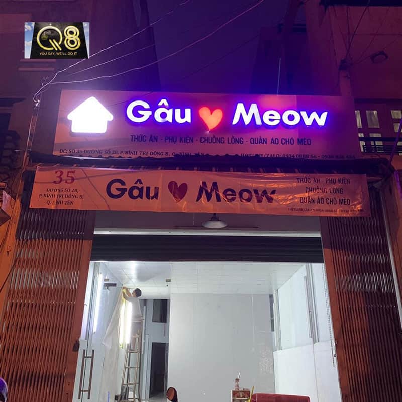 Bảng hiệu petshop tại quận 1