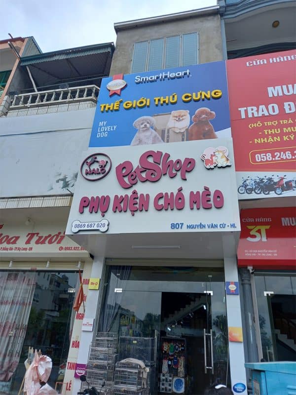 Bảng hiệu petshop tại quận 1