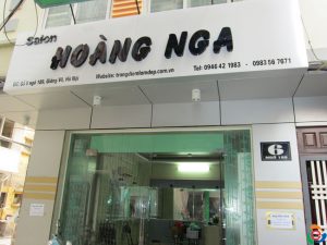 vệ sinh biển quảng cáo