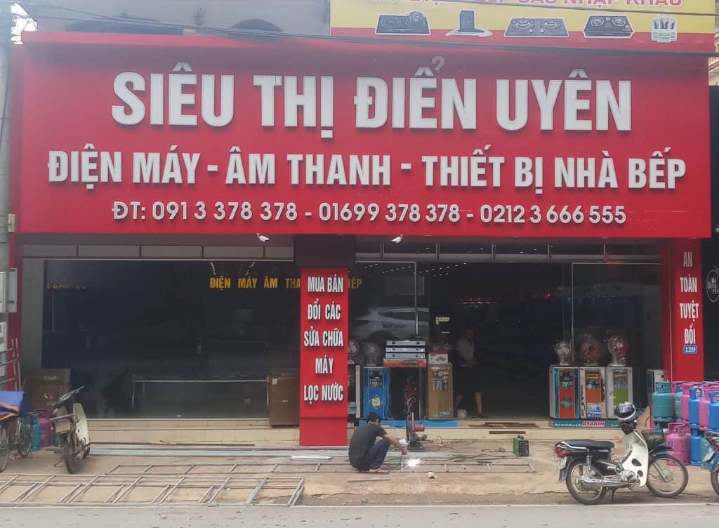 Các mẫu biển quảng cáo phổ biến, dễ thi công, phù hợp nhiều mô hình kinh doanh tại Sơn La.