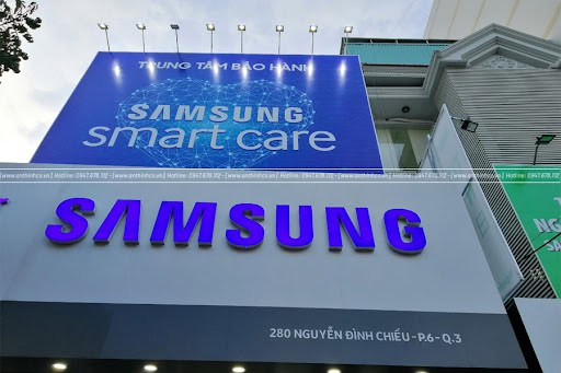 Biển alu mặt dựng cho công ty chuyên nghiệp)